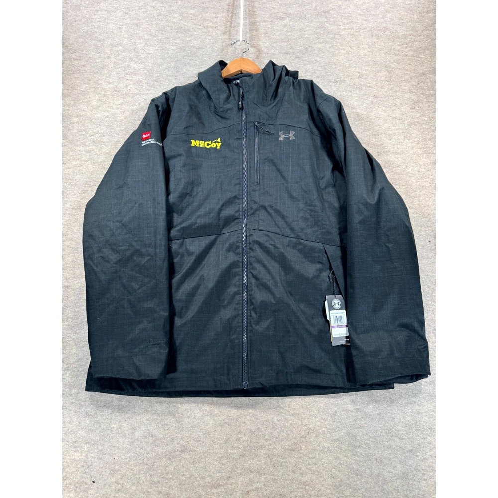 Under Armour UA Storm Porter 3-in-1 Jacket Men 2XL Gray Water Resistant Full Zip